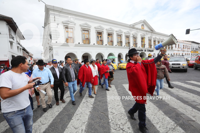LATACUNGA MARCHA INSEGURIDAD