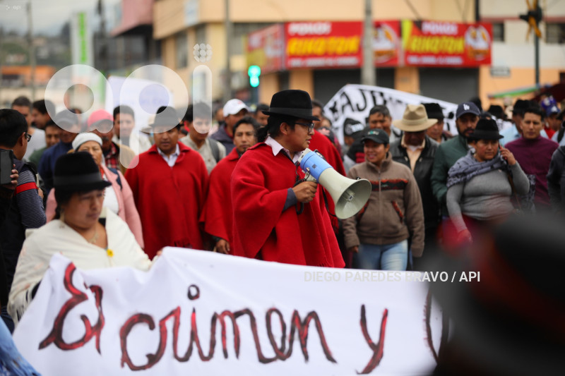 LATACUNGA MARCHA INSEGURIDAD