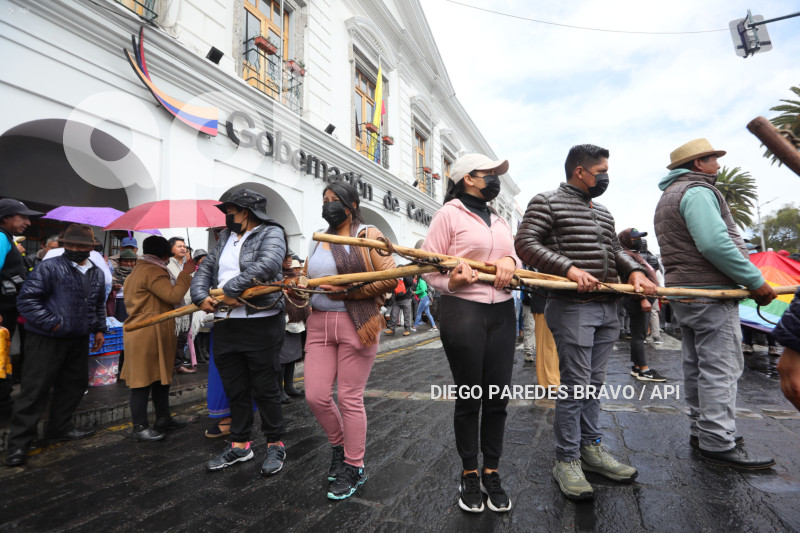LATACUNGA MARCHA INSEGURIDAD