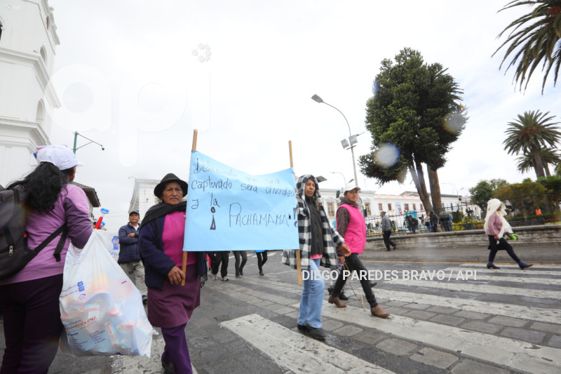 LATACUNGA MARCHA INSEGURIDAD