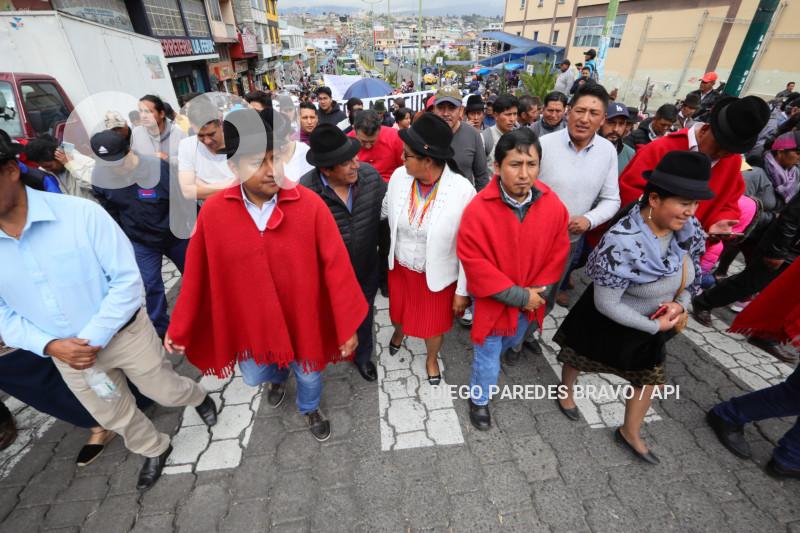 LATACUNGA MARCHA INSEGURIDAD