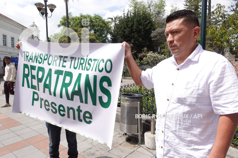 CUENCA-PROTESTA TRANSPORTE TURSTICO