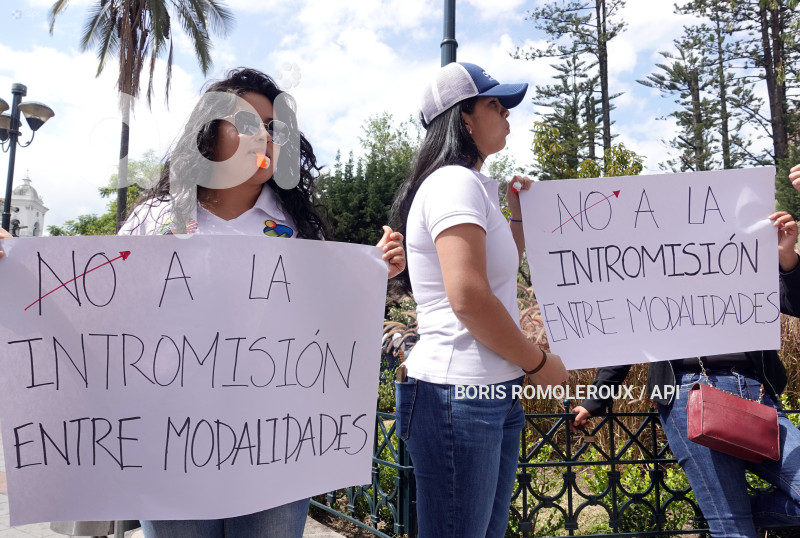 CUENCA-PROTESTA TRANSPORTE TURSTICO