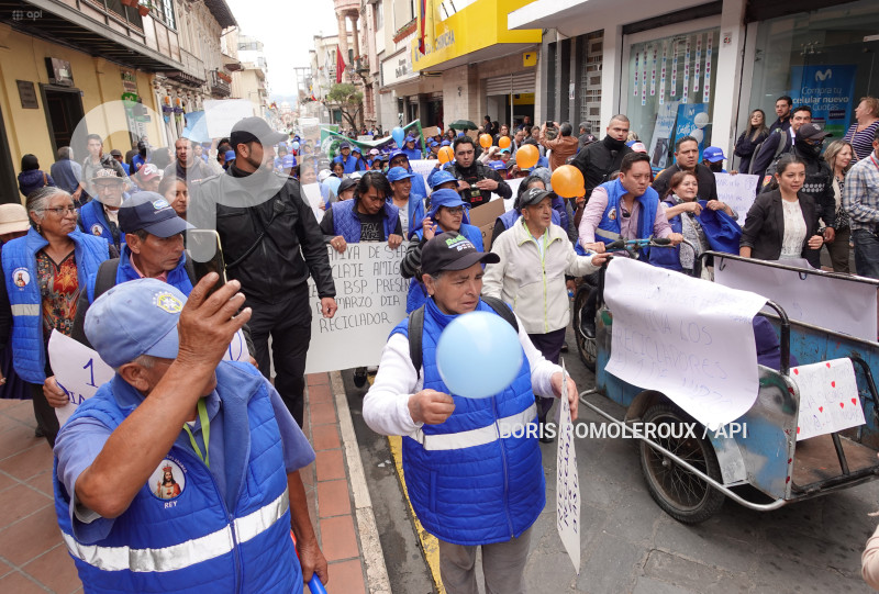 CUENCA-DIA DEL RECICLADOR EN ECUADOR