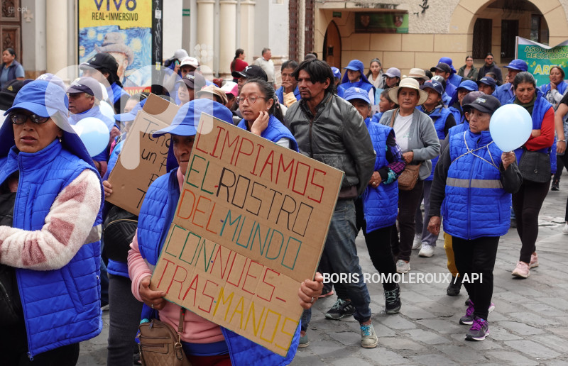 CUENCA-DIA DEL RECICLADOR EN ECUADOR