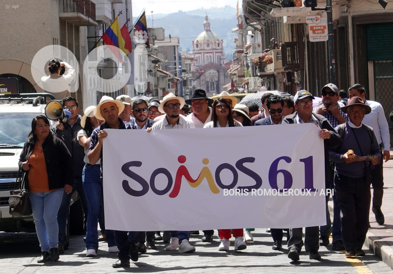 CUENCA-MARCHA CONAGOPARE-GAD PARROQUIALES