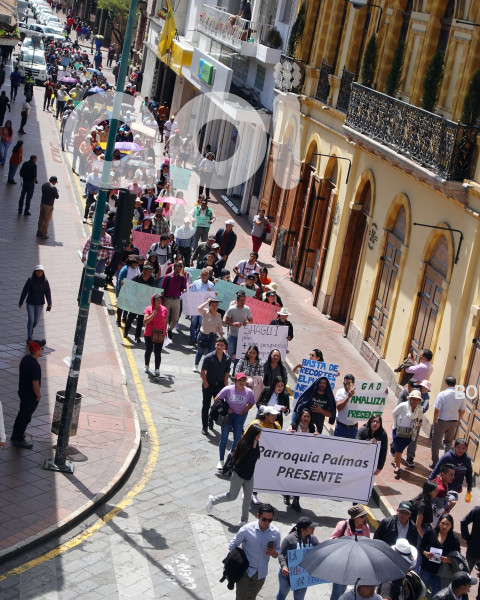 CUENCA-MARCHA CONAGOPARE-GAD PARROQUIALES