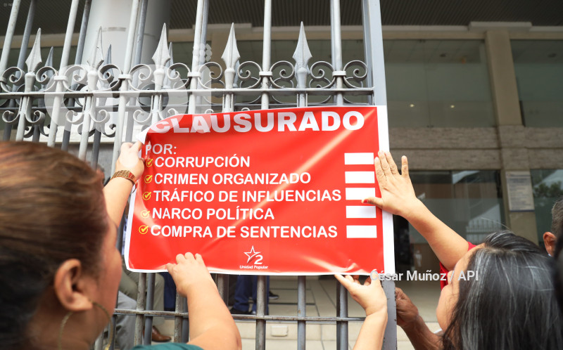 GYE-PLANTON CORRUPCION JUDICIAL
