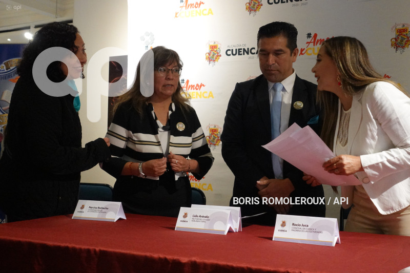 CUENCA-RUEDA DE PRENSA-ANIVERSARIO 100 AÑOS HERLINDA