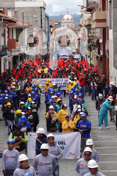 CUENCA-MARCHA 1 MAYO-DIA DEL TRABAJO