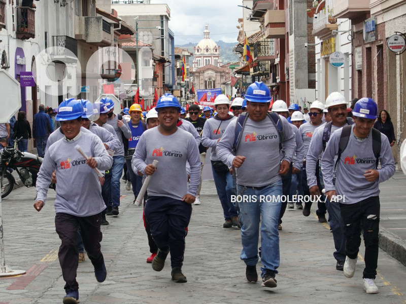 CUENCA-MARCHA 1 MAYO-DIA DEL TRABAJO