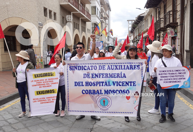 CUENCA-MARCHA 1 MAYO-DIA DEL TRABAJO