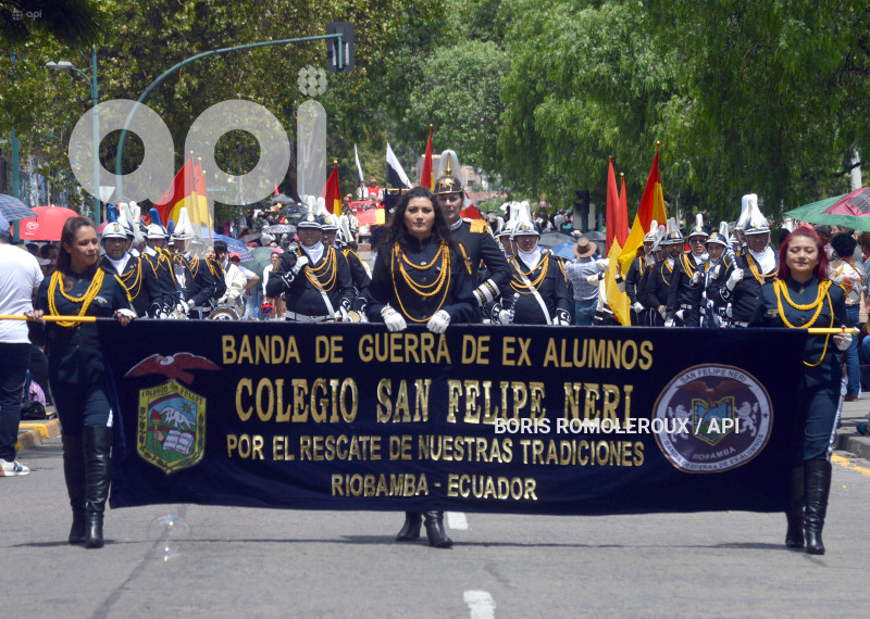 CUENCA-DESFILE-160 AÑOS-BENIGNO MALO