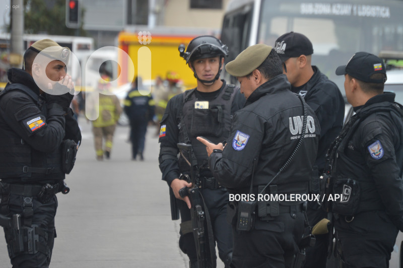 CUENCA-AMENAZA BOMBA-FISCALIA AZUAY