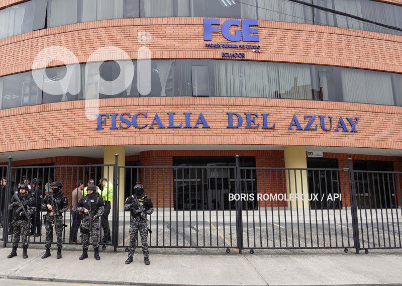 CUENCA-AMENAZA BOMBA-FISCALIA AZUAY
