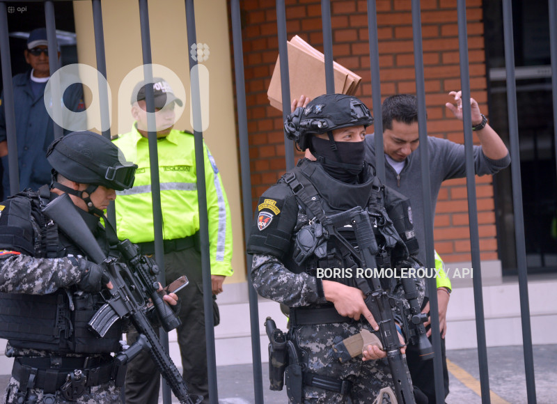 CUENCA-AMENAZA BOMBA-FISCALIA AZUAY