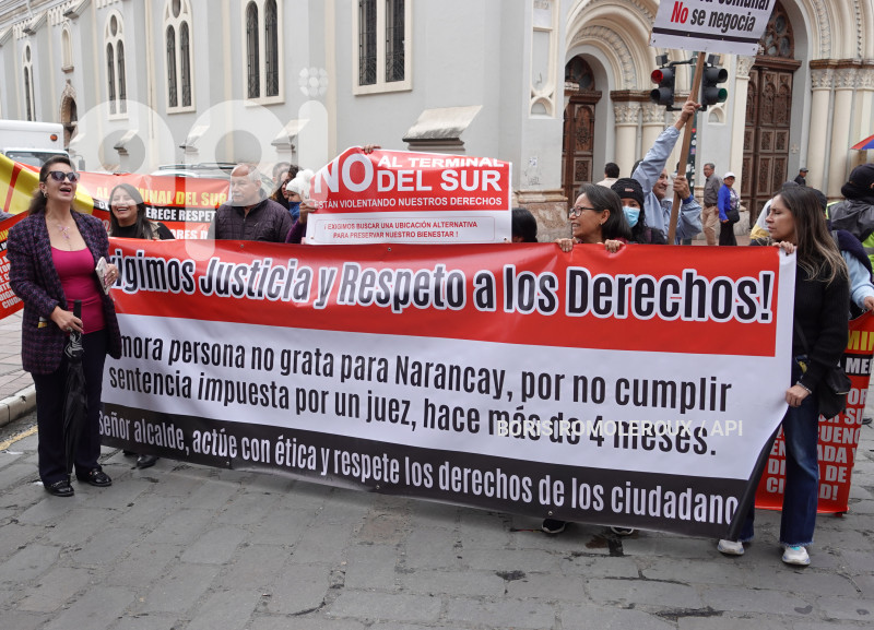 CUENCA-PLANTON-NO-AL TERMINAL SUR