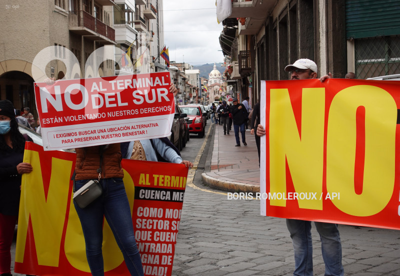 CUENCA-PLANTON-NO-AL TERMINAL SUR