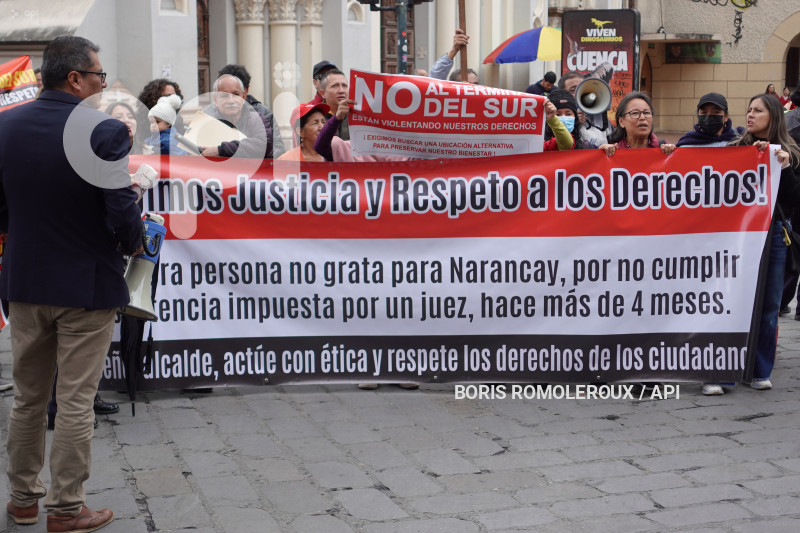 CUENCA-PLANTON-NO-AL TERMINAL SUR