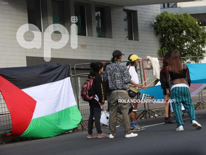 PLANTON--FAVOR-PALESTINA-EMBAJADA-ISRAEL