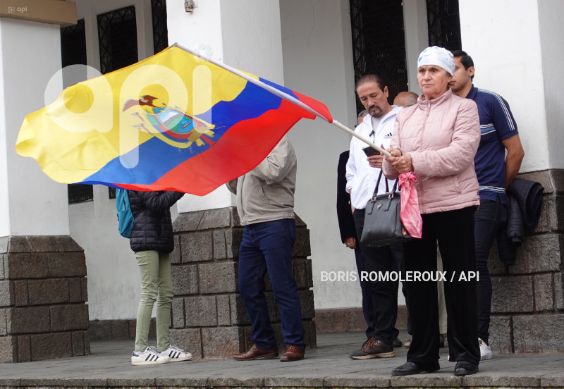 CUENCA-PROTESTA JUBILADOR