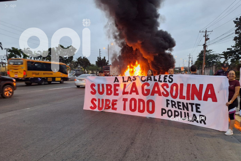 GYE-PROTESTA ALZA GASOLINA