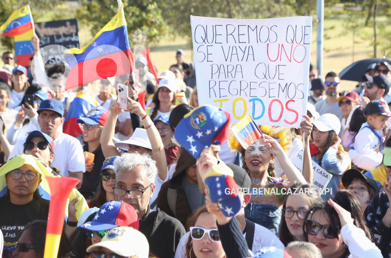 POL-MARCHA RECHAZO  MADURO - VENEZUELA