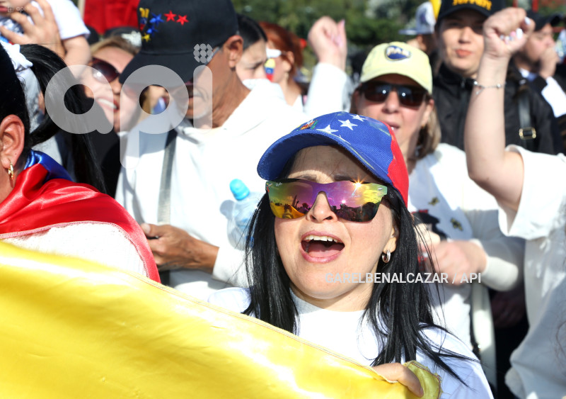 POL-MARCHA RECHAZO  MADURO - VENEZUELA