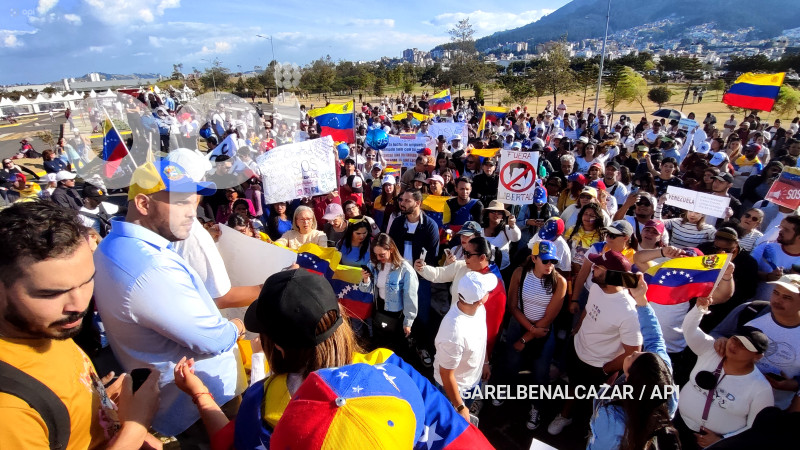 POL-MARCHA RECHAZO  MADURO - VENEZUELA