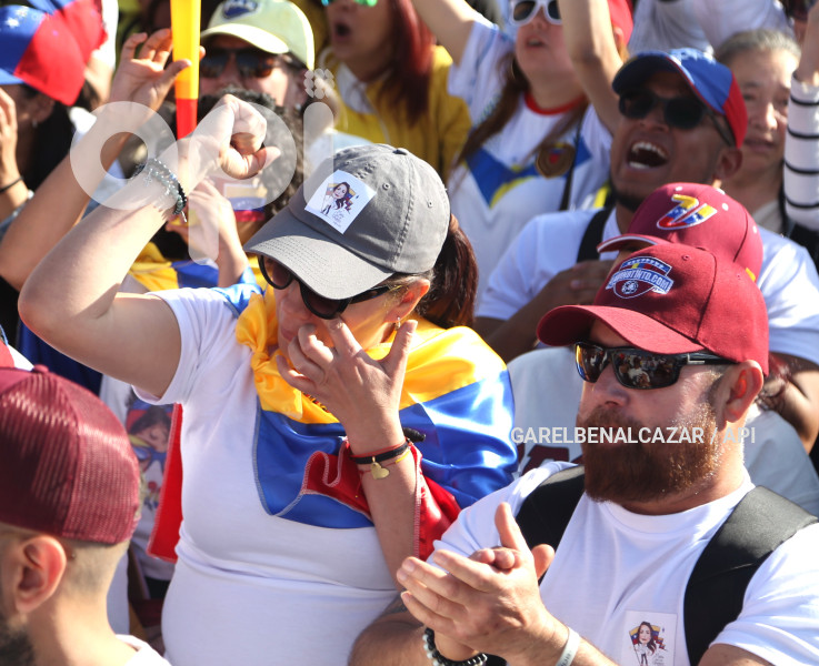POL-MARCHA RECHAZO  MADURO - VENEZUELA