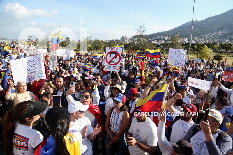 POL-MARCHA RECHAZO  MADURO - VENEZUELA