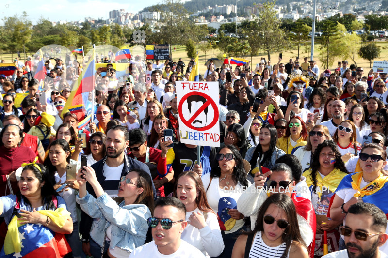 POL-MARCHA RECHAZO  MADURO - VENEZUELA