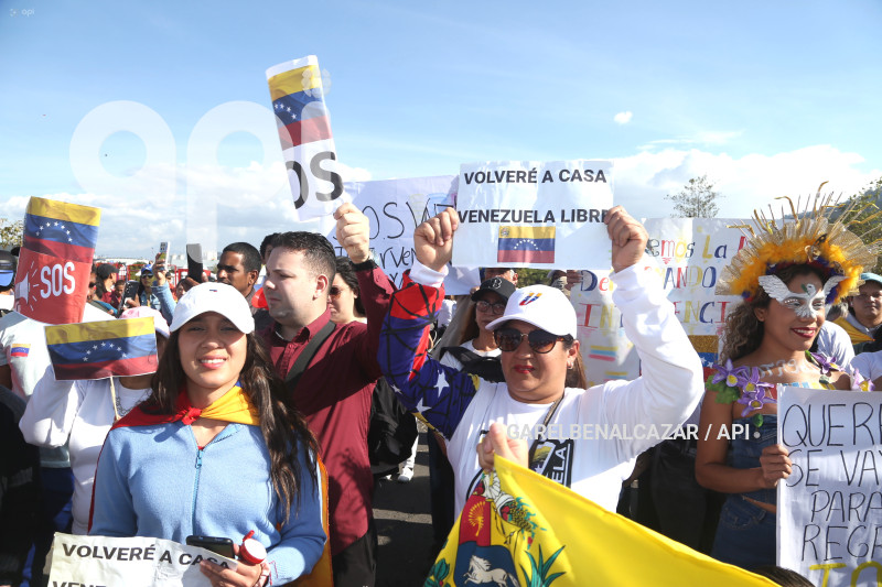 POL-MARCHA RECHAZO  MADURO - VENEZUELA