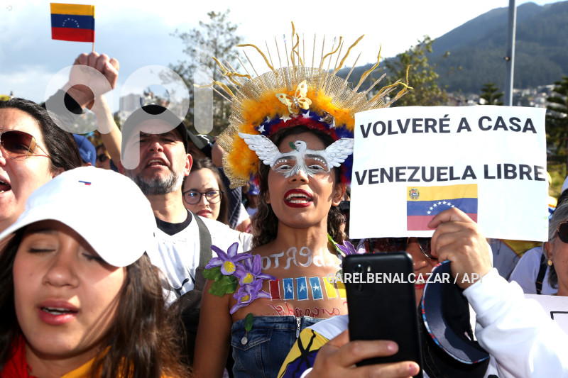 POL-MARCHA RECHAZO  MADURO - VENEZUELA