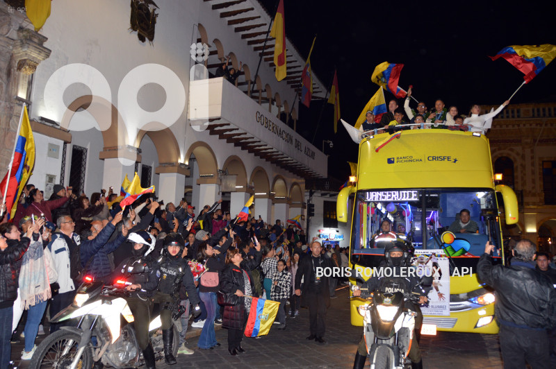 CUENCA-RECIBIMIENTO DANIEL PINTADO