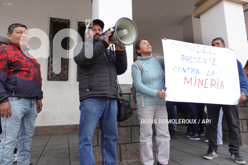 CUENCA-PLANTON CONTRA MINERIA