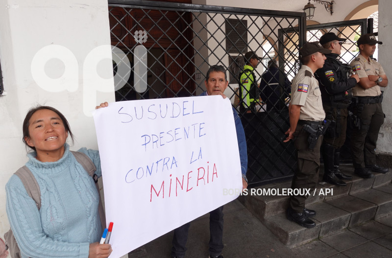 CUENCA-PLANTON CONTRA MINERIA
