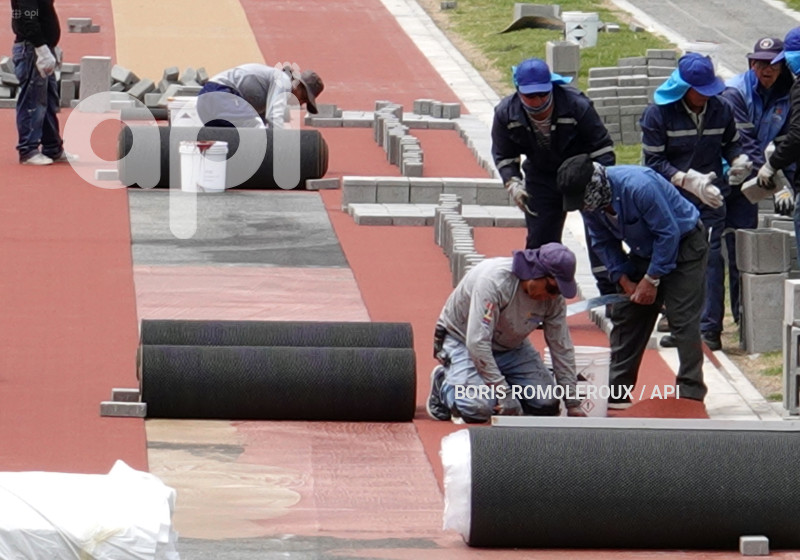 CUENCA-COLOCACION PISTA ATLETICA