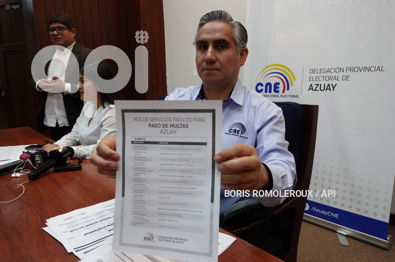 CUENCA-CNE-PAGOS MULTAS ELECTORALES EN LINEA