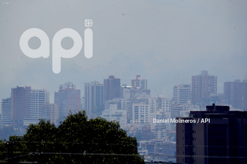 INCENDIO VISTO DESDE NORTE