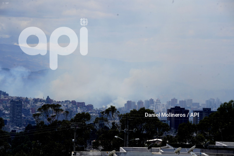 INCENDIO VISTO DESDE NORTE