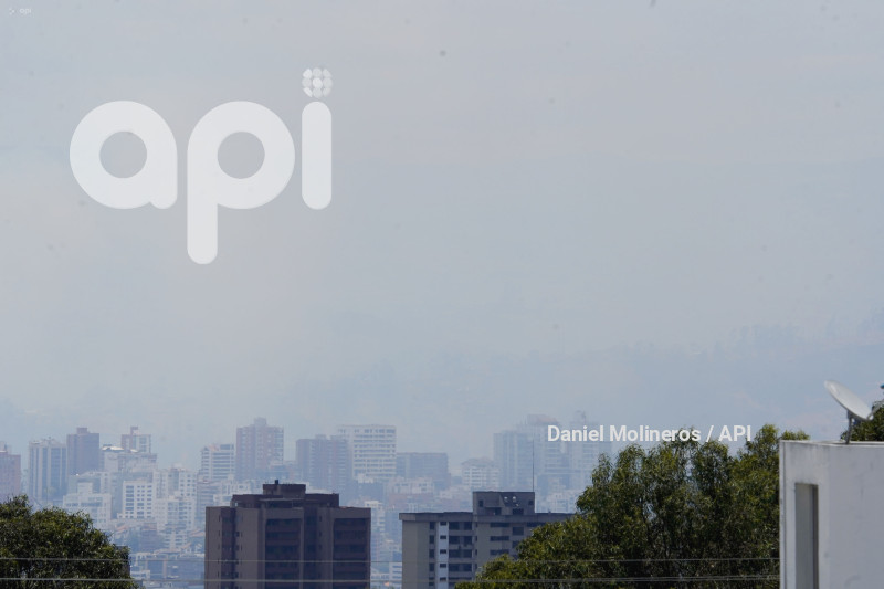 INCENDIO VISTO DESDE NORTE