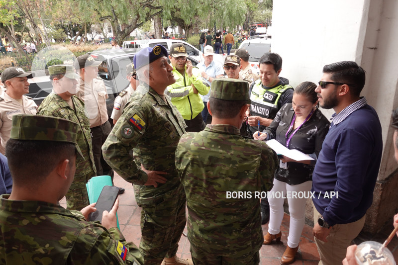 CUENCA-PRIMER SIMULACRO-CUMBRE PRESIDENTES DE ESTADO