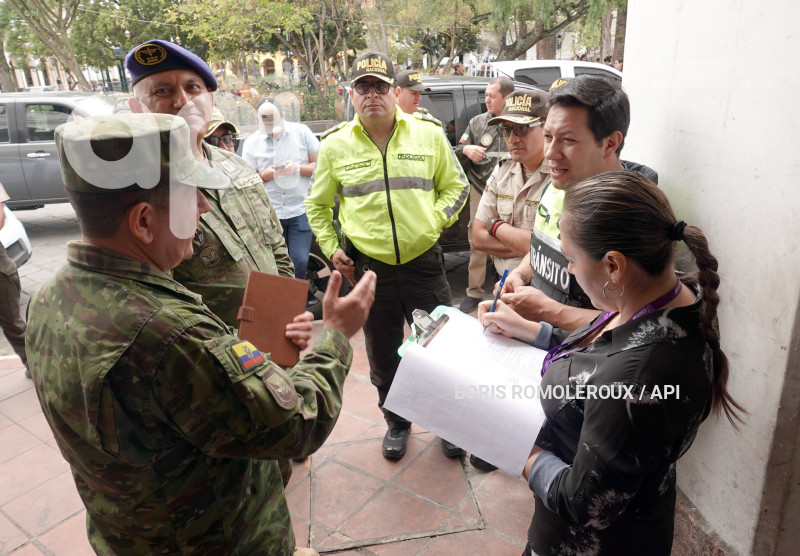 CUENCA-PRIMER SIMULACRO-CUMBRE PRESIDENTES DE ESTADO