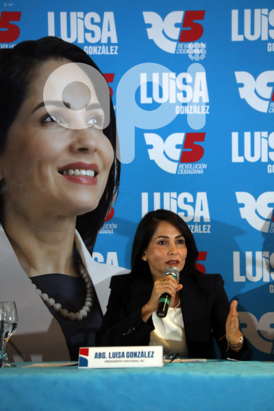 CUENCA-LUISA GONZALEZ-CANDIDATA PRESIDENTA