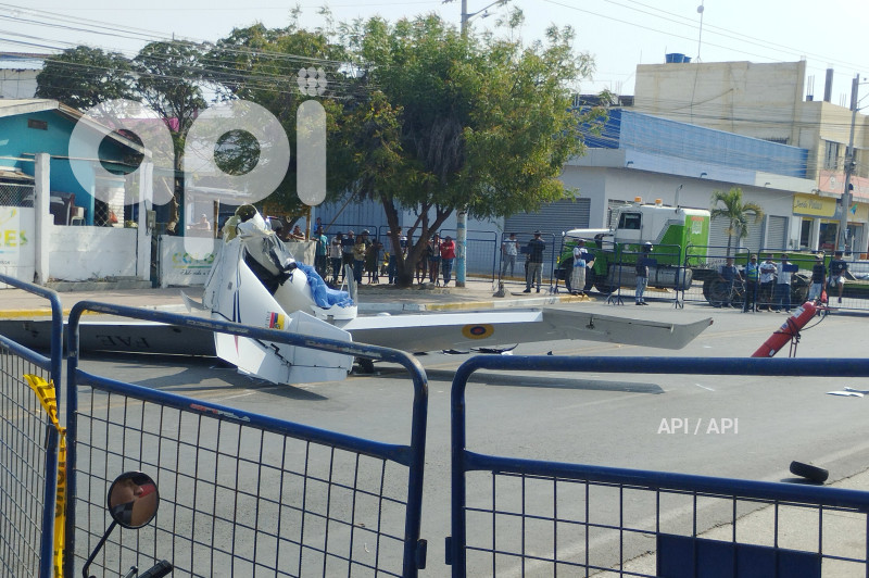 GYE-ACCIDENTE AVIONETA