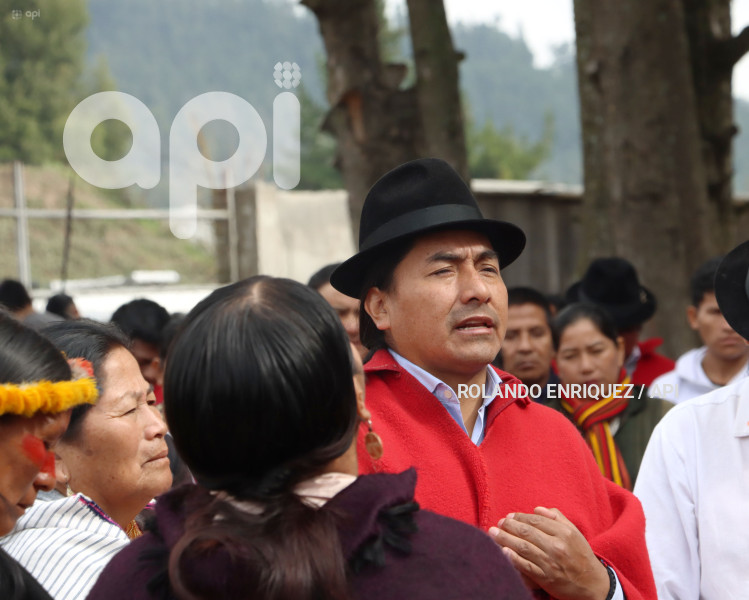CONAIE REUNION DE AUTORIDADES COMUNITARIAS