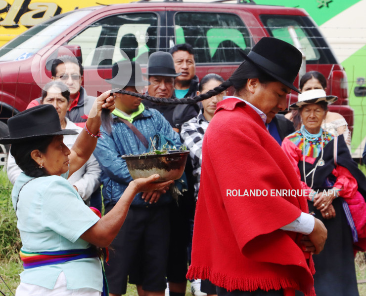CONAIE REUNION DE AUTORIDADES COMUNITARIAS