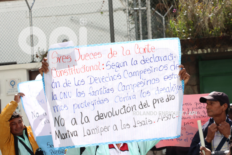 CAMPESINOS CORTE CONSTITUCIONAL ISAIAS