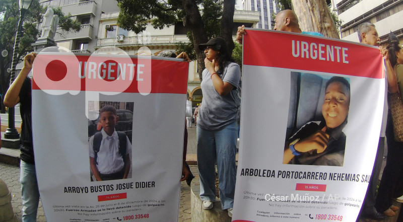 GYE-PLANTON MENORES DESAPARECIDOS